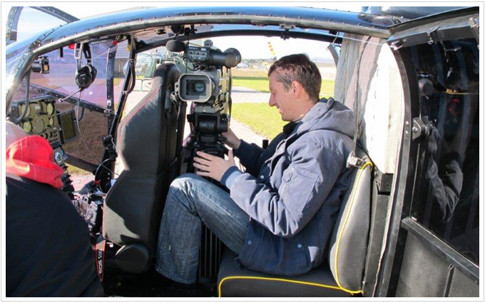 Helikopteres filmezés