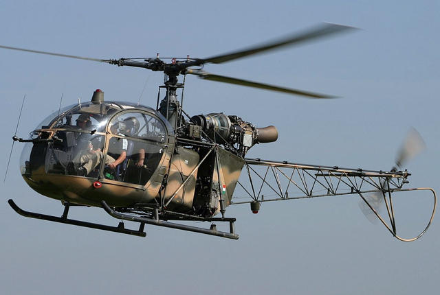 Alouette helikopter