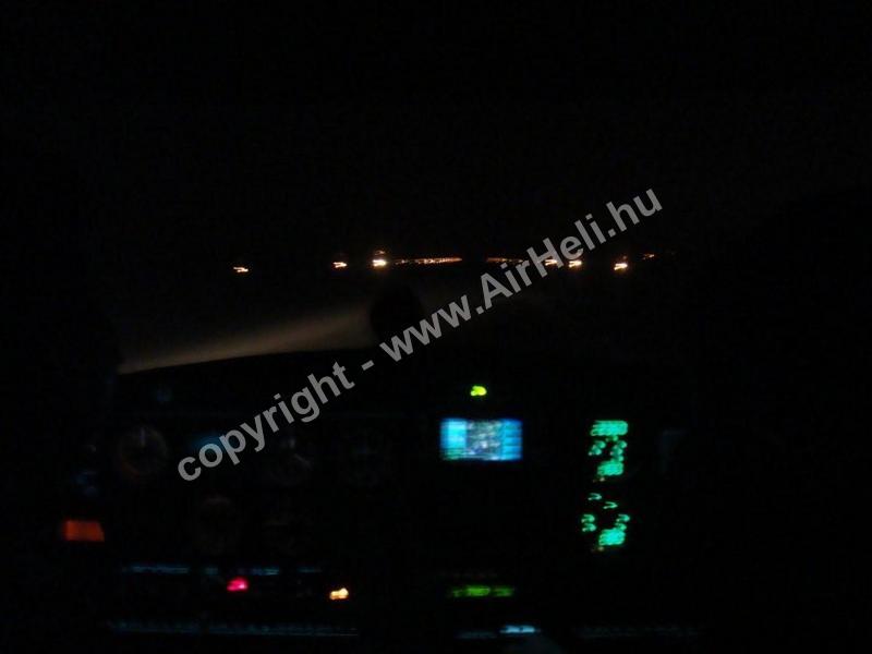 2008. november Budapest éjszakai repülés: felszállás