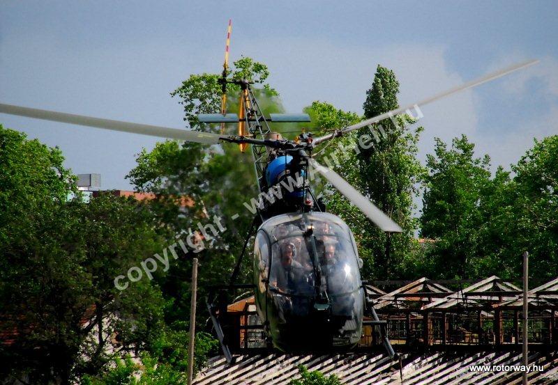 Helikopteres városnézés, 2010. május Ajándék utalvány: ajándék repülés