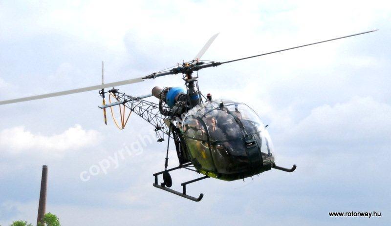 Helikopteres városnézés, 2010. május Ajándék utalvány: ajándék repülés