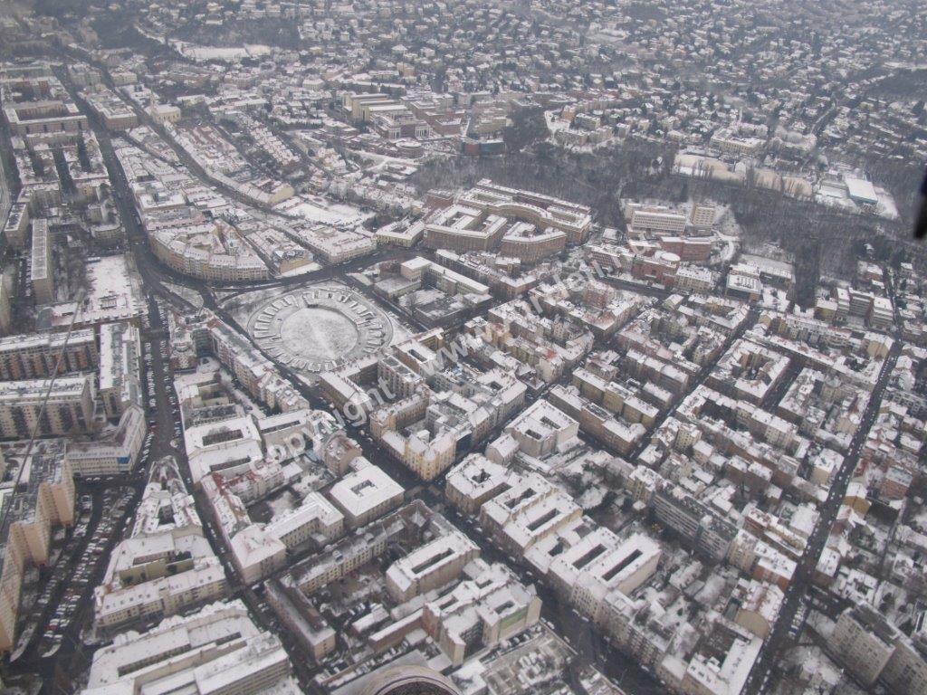 Budapest winter scenic flight, december 2014: 