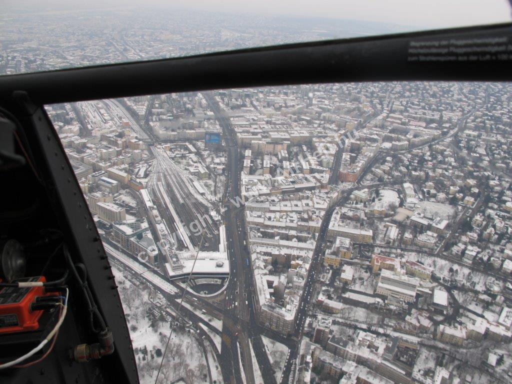 Budapest winter scenic flight, december 2014: 