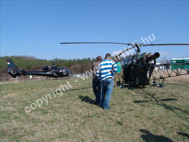 2009.04.04. Bükkszék: Alouette II