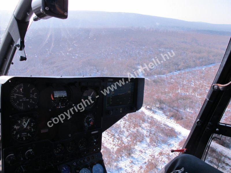 2011 Januári helikopter sétarepülés: Gazelle helicopter SA 341G