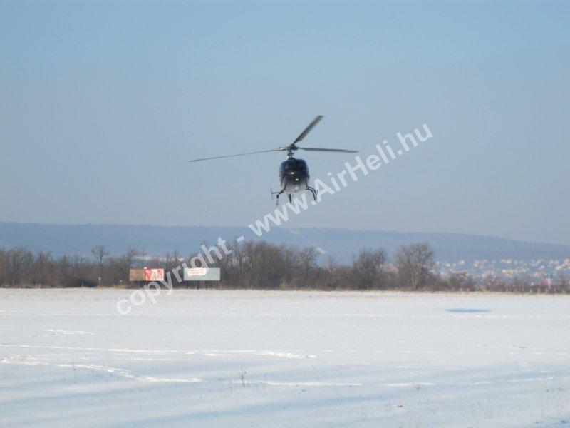 2011 Januári helikopter sétarepülés: Gazelle helicopter SA 341G