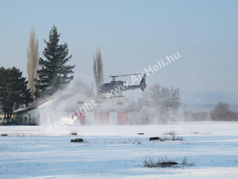 2011 Januári helikopter sétarepülés: Gazelle helicopter SA 341G