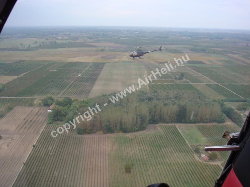 2008.09.27. Heli repülés - Soltvadkert: Exec 162f flying