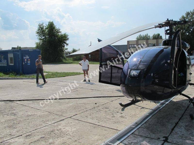 Helikopter repülés Tököl, 2012. július: 