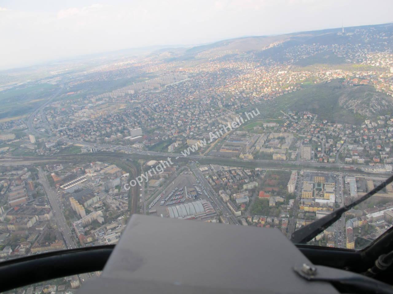 helikopter Budapest