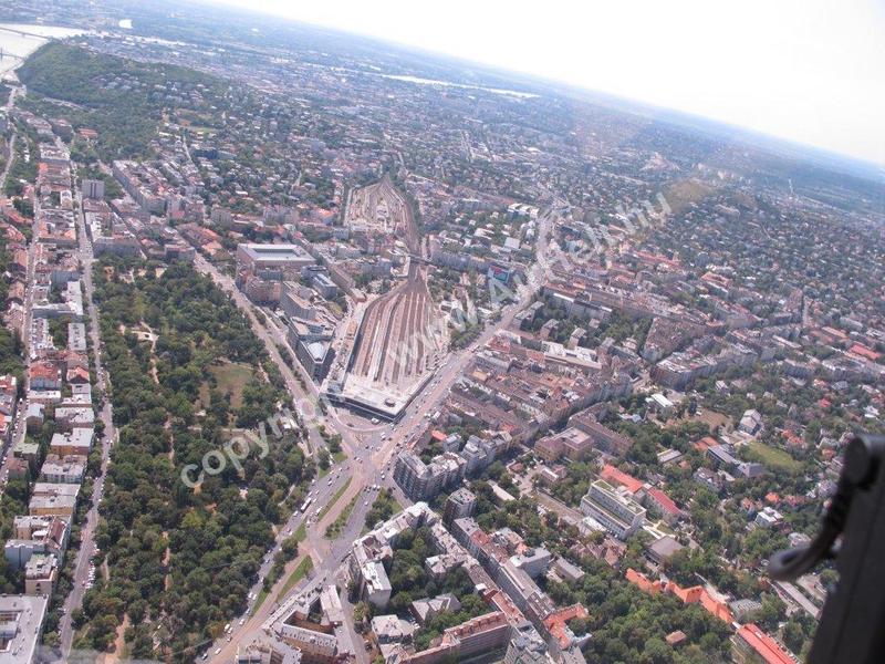 Helikopteres Budapest városnézés, 2012. július: 