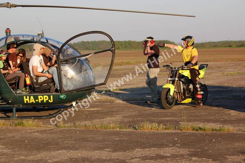 Drag Bike EB, Kunmadaras, 2010: helikopter