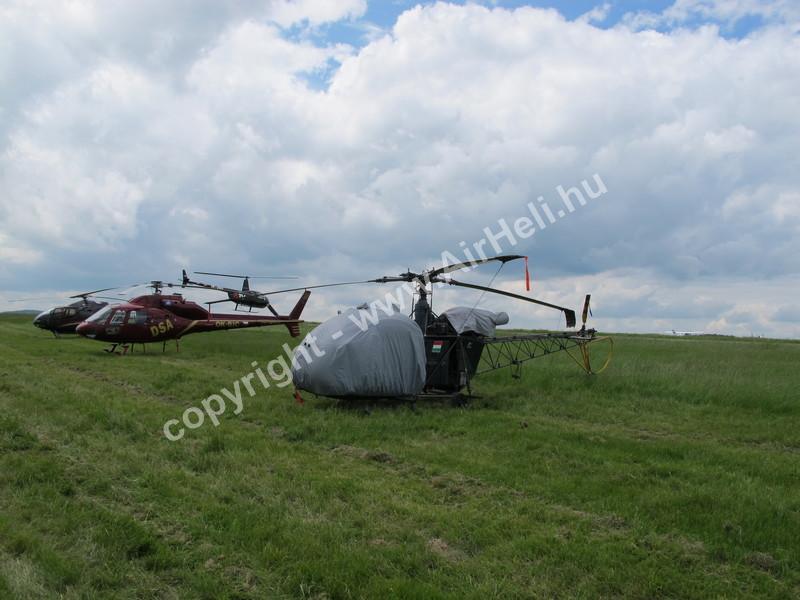 Prága: Helikopter parkoló