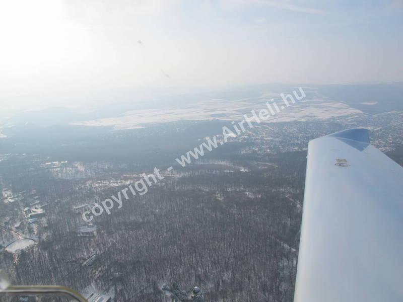 2010.02. Visegrád Télen: Sétarepülés